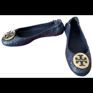 Tory Burch Quilted Minnie Travel Ballet Flats